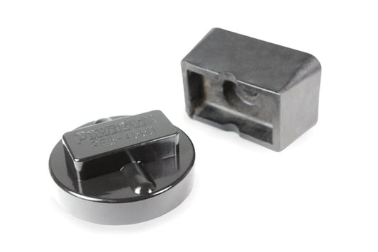 Powerflex PF5-4660 BMW & MINI F/G Series Jack Pad Adapter/Adaptor 80mm – Polyurethane Lifting Puck for OEM Rectangular Jacking Points – Floor/Trolley Jack Saddle Pad, Hoist/Ramp Lift Block, Sill & Pinch Weld Protector, Jack Point Insert