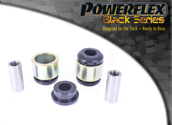 Powerflex Black Series PFR5-1311BLK Rear Upper Arm Outer Bush/Bushing – Control/Wishbone/Transverse Link Polyurethane Polybush for BMW 1 & 2 Series F40 F44 F45 F46 F52, X1 F48, X2 F39 & MINI F54 F55 F56 F57 F60 | Uprated Handling/Track Upgrade