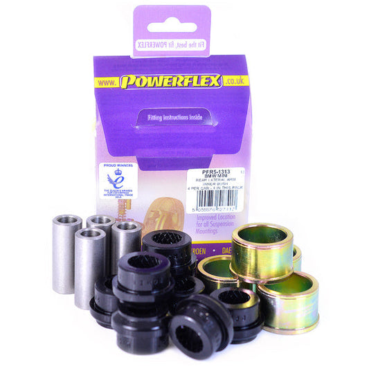 Powerflex PFR5-1313 Rear Suspension Control/Lateral/Toe Arm Inner Bush/Bushing Polyurethane for BMW 1 Series 2 Series F40 F44 F45 F46 F52 X1 F48/F49 X2 F39 & MINI F54 F55 F56 F57 F60 | Road Series Poly Bush Kit | Replaces OE 33326851563