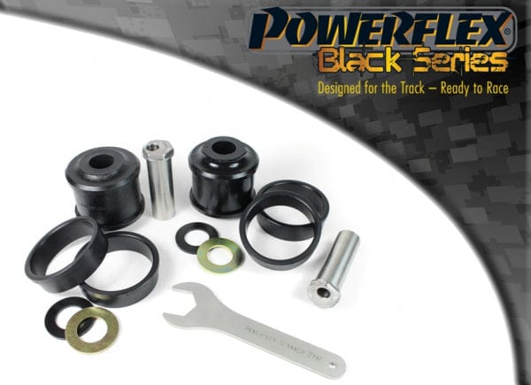Powerflex Black Series PFF5-5401GBLK Front Lower Control/Radius Arm Rear Bushes, Caster Adjustable Polyurethane (Tension/Thrust Strut) for BMW Z4 G29 2018+ & Toyota GR Supra A90 J29 Mk5 2019+