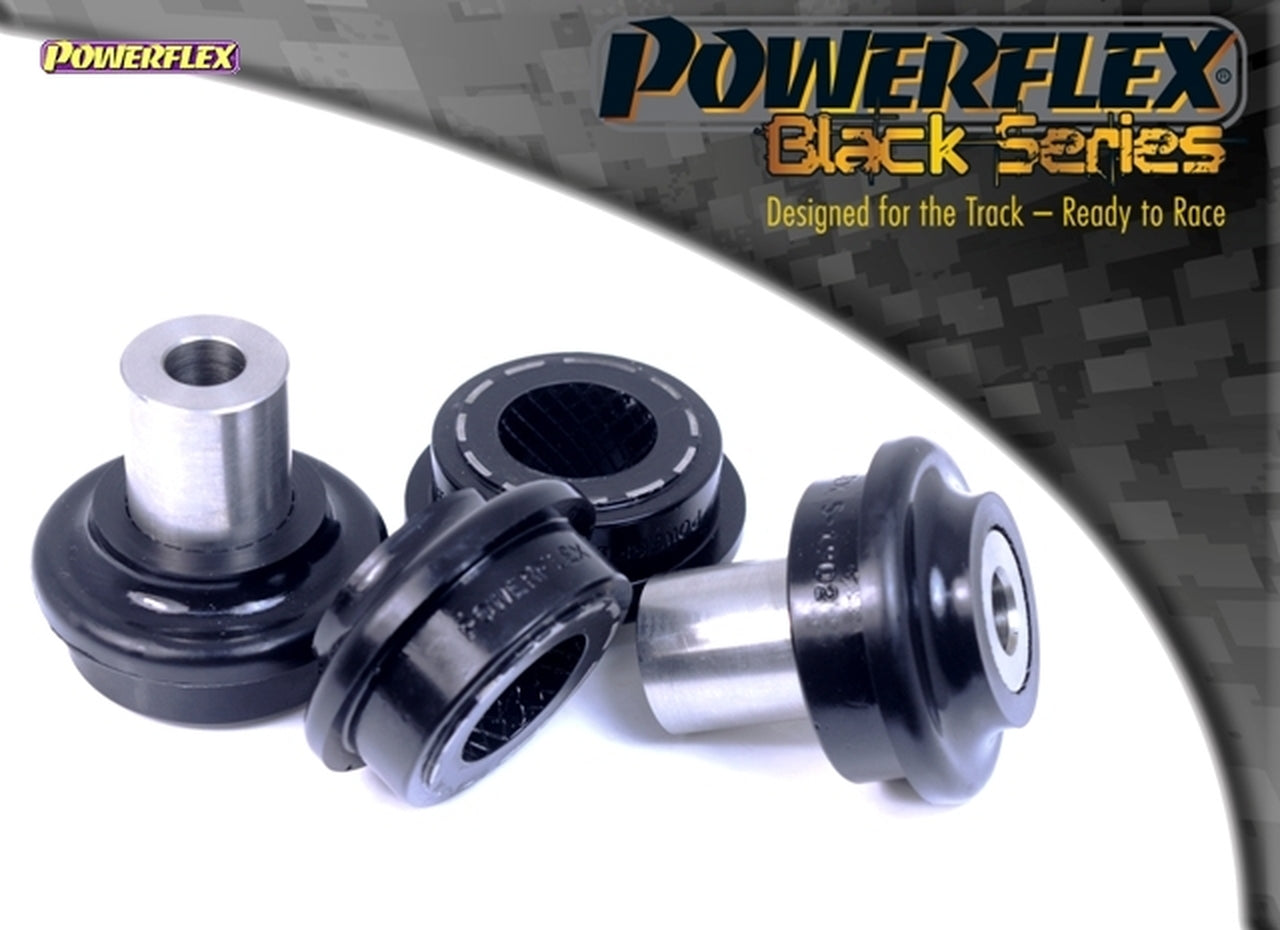 Powerflex Black Series Front Lower Control Arm Rear Bushes/Bushings (LCAB/Lollipop) for BMW 2 Series F22/F23 F2x - Polyurethane Wishbone Rear Chassis Mount, Front Arm Rear Pivot - Track/Race - PFF5-1902BLK
