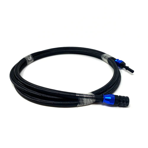 Precision Raceworks AN-6/-6AN HPFP Fuel Feed/Supply Line Hose Upgrade for BMW E82 E88 E90 E91 E92 E93 E84 X1 | E85 Ethanol-Safe PTFE Teflon | Flex Fuel/Ethanol Content Sensor (Continental) Ready | Fits 128i 135i 1M 323i 328i 330i 335i 335is N52 N54