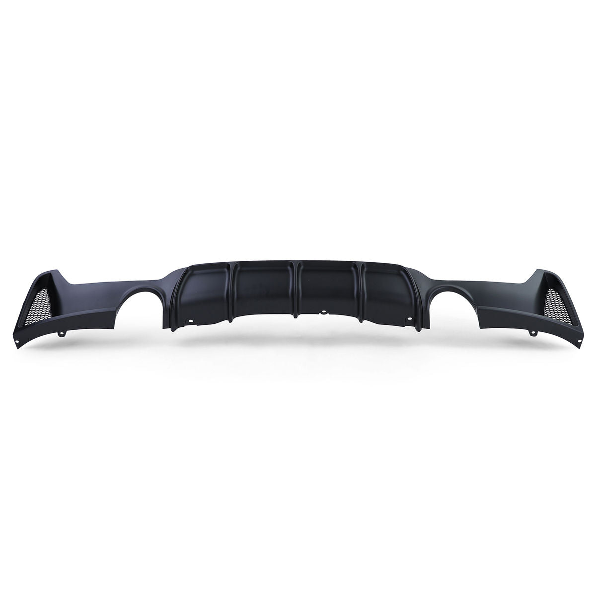 ProTuning BMW 4 Series F32 F33 F36 M Sport Dual Exit Rear Bumper Diffuser (2013-2021) Fits Coupe, Convertible & Gran Coupe - 330i 335i 340i