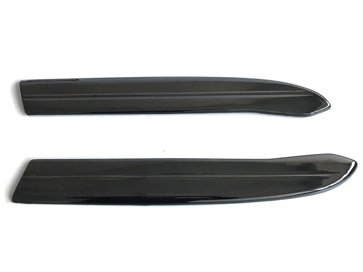 ProTuning Rear Bumper Side Splitters for BMW 7 Series G11/G12 (2014-2018)  Gloss Black ABS Rear Spats, Pair  Fits 740i 750i 750d/750dx M760Li xDrive ALPINA B7