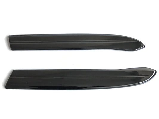 ProTuning Rear Bumper Side Splitters for BMW 7 Series G11/G12 (2014-2018)  Gloss Black ABS Rear Spats, Pair  Fits 740i 750i 750d/750dx M760Li xDrive ALPINA B7
