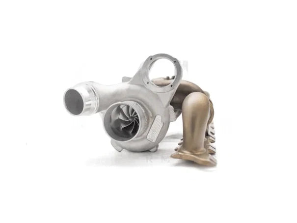 Pure Turbos BMW B58 Pure800 Stage 2 Hybrid Big Turbo - Direct-Fit Stock-Location Upgrade, Cast Housing, No Core/Outright - Bolt-On Plug & Play Performance Turbocharger for M140i M240i 340i 440i (F20/F22/F30/F32, Gen 1 F-Series)