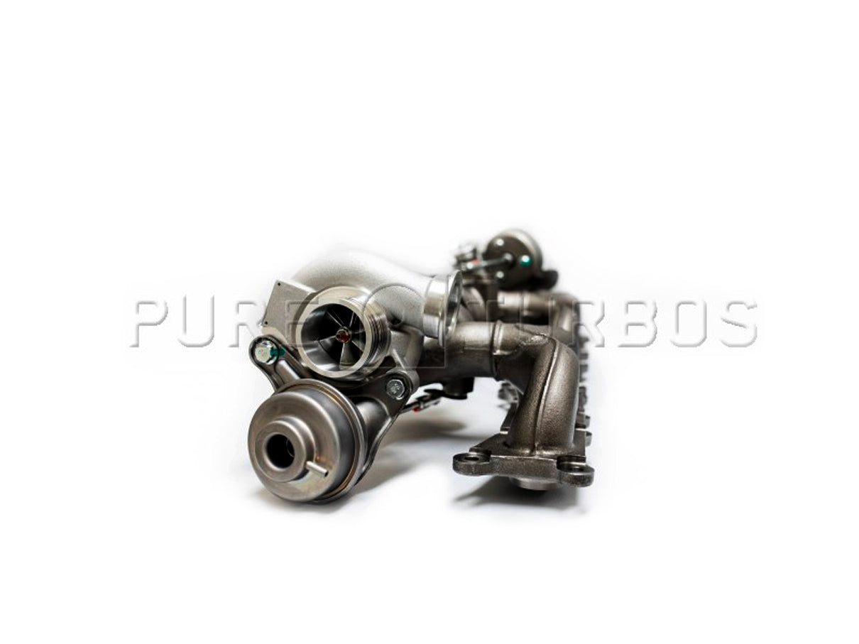Pure Turbos PURE600 Stage 2 N54 Twin Turbo Kit | Hybrid Turbochargers for BMW 335i LHD (E90 E91 E92 E93 E9X) | High-Flow Cast Manifolds, Billet Wheels | 450-600HP Performance Upgrade | Fits 135i/535i/Z4 35i LHD Conversions | UK Stock