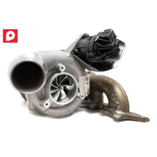 Pure Turbos Pure850 B58 Stage 3 Hybrid Turbocharger Upgrade - BMW G-Series 40i M340i 540i 640i 740i 840i X3/X4 M40i X5/X6/X7 40i Z4 M40i - Toyota GR Supra A90/A91 MK5 - Stock-Location Direct-Fit Big Turbo 600+whp - Core Exchange