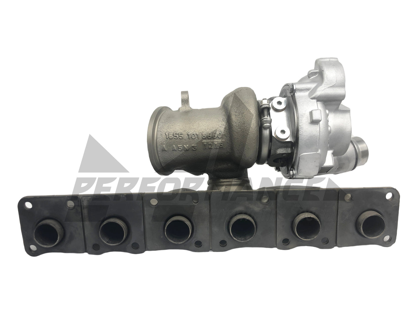 Pure Turbos N55 Pure Stage 2 (PS2) Hybrid Turbocharger Upgrade - BMW M2, M135i, M235i, 335i, 435i (F20 F21 F22 F30 F32) PWG/EWG - Big Turbo Direct Bolt-On, OEM Housing, Billet Wheel VSR Balanced - 500+ WHP Performance Turbo Replacement