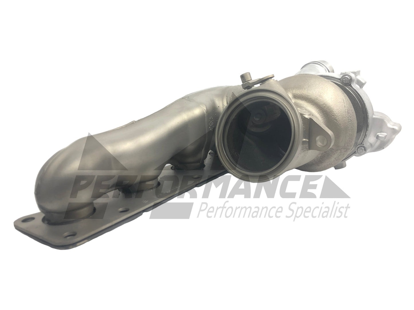 Pure Turbos N55 Pure Stage 2 (PS2) Hybrid Turbocharger Upgrade - BMW M2, M135i, M235i, 335i, 435i (F20 F21 F22 F30 F32) PWG/EWG - Big Turbo Direct Bolt-On, OEM Housing, Billet Wheel VSR Balanced - 500+ WHP Performance Turbo Replacement