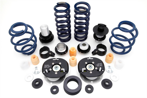 Dinan Adjustable Ride Height Threaded Coilover Sleeve Lowering Kit with Front Camber Plates for BMW M3 E90/E92/E93 (E9X) 2008-2013 – EDC (Adaptive Damping) Only – Retains Electronic Damper Control