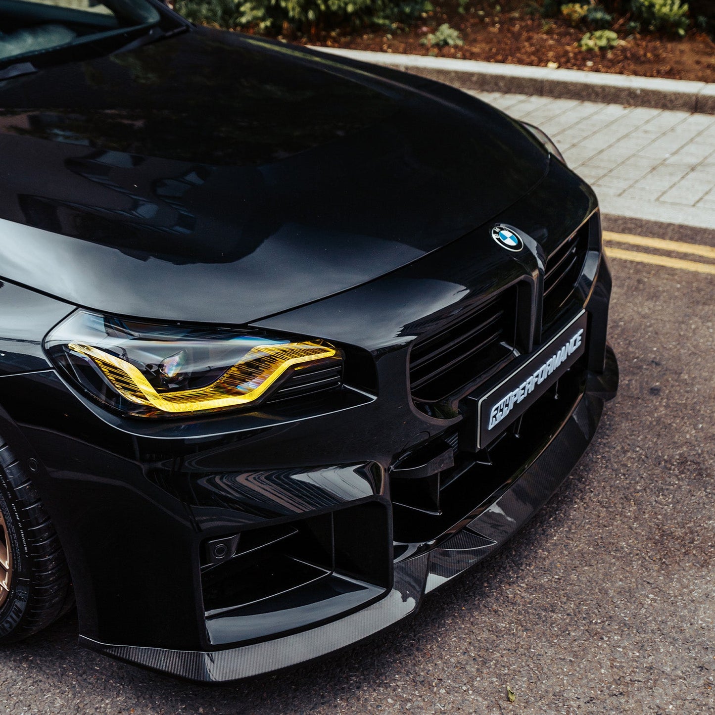 R44 BMW M2/2 Series CSL Yellow Daytime Running Lights LED Module Set (G87/G42)