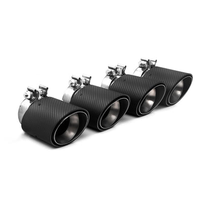 R44 BMW G90 & G99 M5 Exhaust Midpipe & Carbon Fibre Tailpipe Package