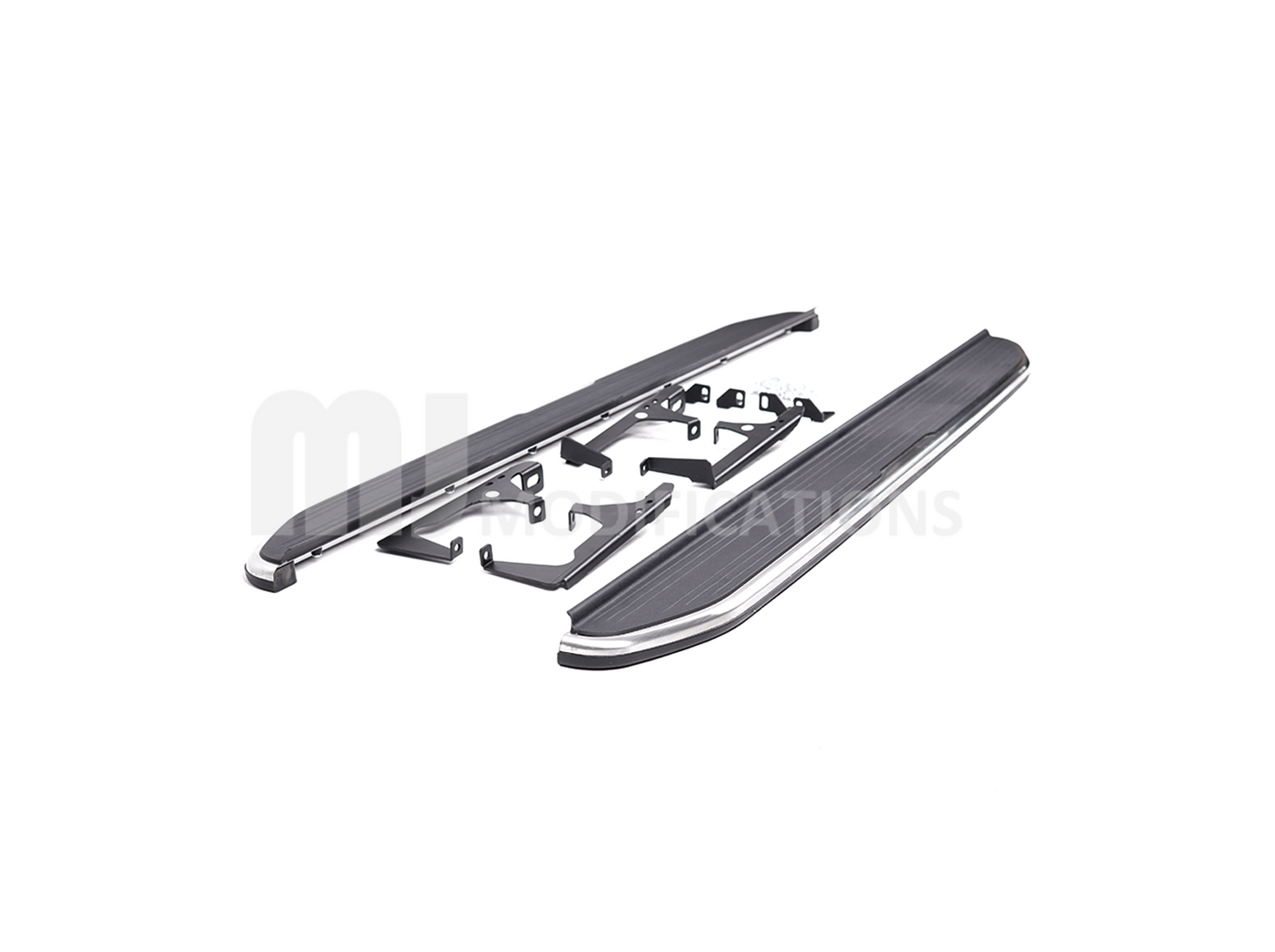 Range Rover Evoque 2020 Side Steps Running Boards OE Style Black and Silver