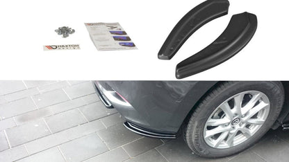 Maxton Design - REAR SIDE SPLITTERS MAZDA 3 MK3 FACELIFT (2017-UP)