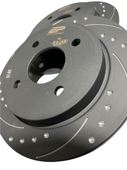 ** CLEARANCE ** Enhanced Performance (By RTS) Front Brake Disc Upgrade - MK7 & MK8 Fiesta ST  ** NONE RETURN **