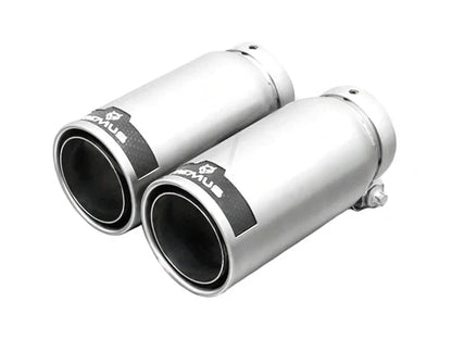 Remus Quad Exhaust Tips Tailpipe Set for Audi A3 8V, S3, RS3 & BMW 3 Series E90/E92/E93 335i, M3  84mm/90mm  Stainless/Carbon/Black Chrome  Direct-Fit, EC Approved