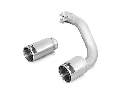 Remus BMW 2 Series 220i F22/F23 Exhaust Tailpipes/Tips (20122016)  8490mm, Stainless Steel/Carbon/Black Chrome Street Race, Pair  Fits Remus Rear Silencer  Genuine OEM+ Upgrade