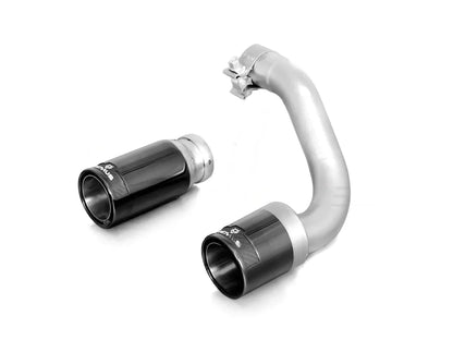 Remus BMW 2 Series 220i F22/F23 Exhaust Tailpipes/Tips (20122016)  8490mm, Stainless Steel/Carbon/Black Chrome Street Race, Pair  Fits Remus Rear Silencer  Genuine OEM+ Upgrade