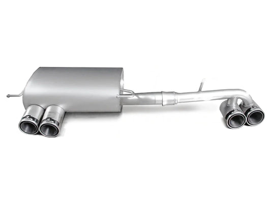 Remus Racing Sport Quad Exhaust System for BMW 1 Series 135i E82/E88 Coupe & Cabrio (N54, 2008+) - Stainless Steel, Street Race 84mm Tailpipes (088908 1584C)