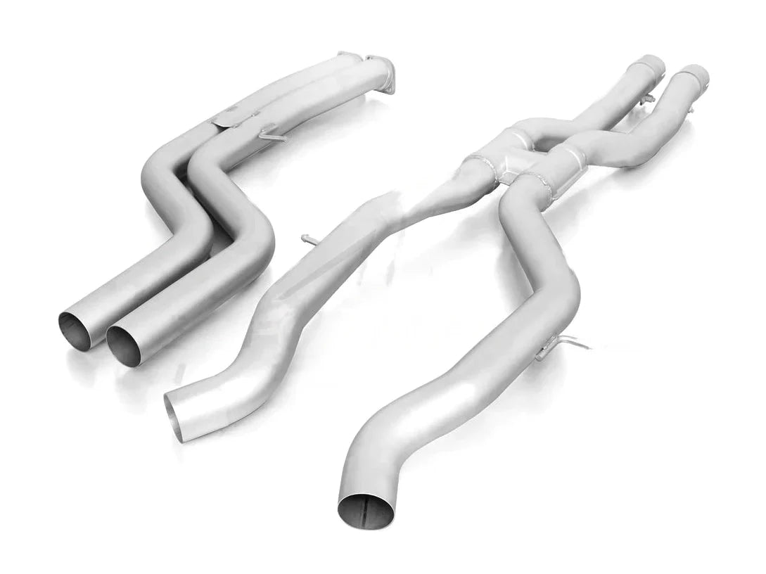 Remus OPF/GPF-Back Sports Exhaust Rear Section for BMW M4 F82 Competition (2018+) – Stainless Steel Axle-Back/Back Box/Rear Muffler/Silencer, Non-Resonated, Straight-Through, S55