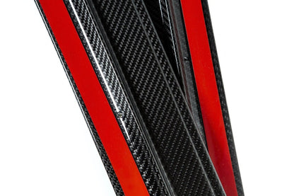 RKP Carbon Fibre Side Skirts/Rocker Panel Extensions for BMW M5 F90 & LCI – Side Blades, Sill Extensions, Splitters – 2x2 Twill Weave, Vacuum Infused – Pair – Made in USA