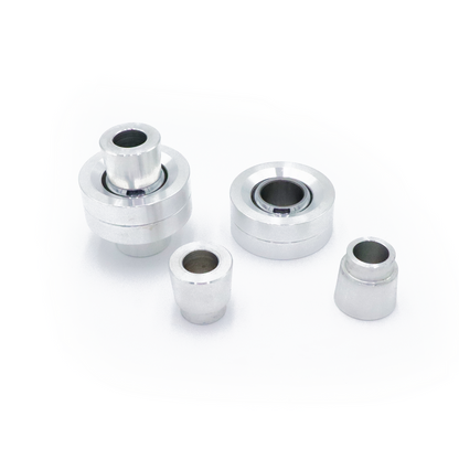 SPL Parts Rear Lower Control Arm (LCA) Knuckle Bushing - BMW E8X/E9X 1/3 Series & F80/F82/F83 M3/M4 - Teflon-Lined FK Spherical Bearing - Pair | SPL RLCB E9X