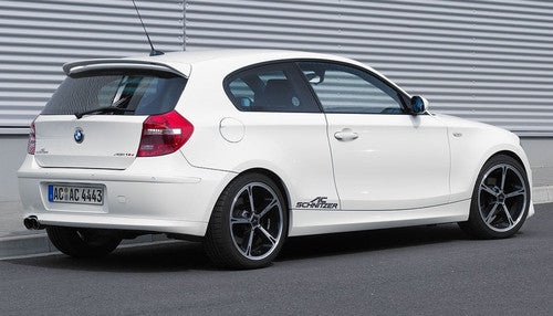 Genuine AC Schnitzer Racing Twin/Dual Exit Chrome Exhaust Tip Tailpipe Finisher for BMW 1 Series E81/E87 116i 118i 120i (Petrol) from 03/2007 - Rear Silencer/Muffler Backbox Trim OEM Plus