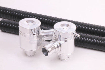 Forge Motorsport BMW N54 Diverter/Dump Valves Recirc BOV Kit - 135i 335i 535i 1M Z4 35i (E82 E90 E92 E60 E89) - Billet Piston Turbo Bypass DV Upgrade, Boost Leak Fix, Direct-Fit Twin Turbo - FMDVBM35