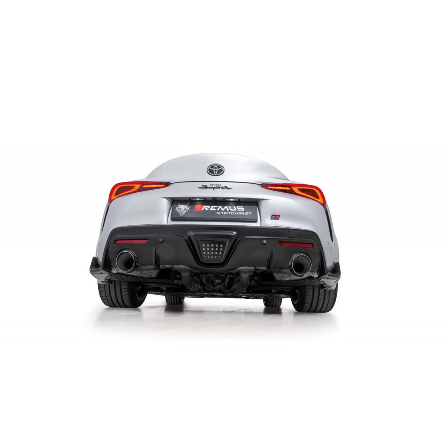 Remus Toyota Supra A90 MK5 Axle Back Exhaust System with Black / Chrome Tips