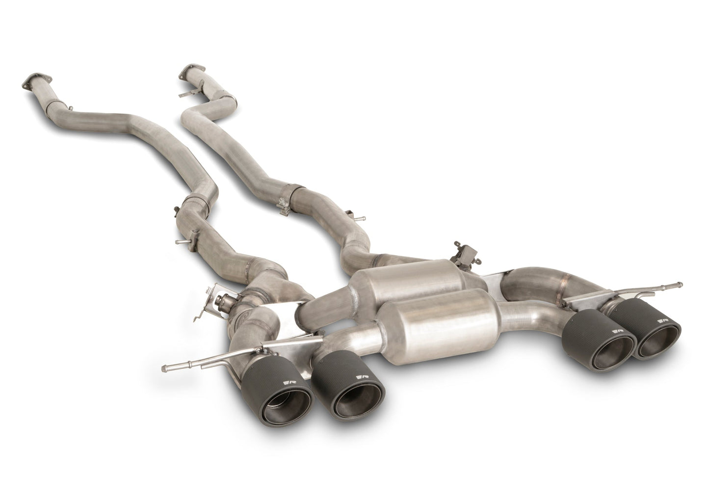 Remus BMW M3 G80 & M4 G82 Racing Downpipe-Back Valved Exhaust System (M3/M4 Competition, 2021+) - Stainless Steel, GPF/OPF Compatible, Performance Track Use
