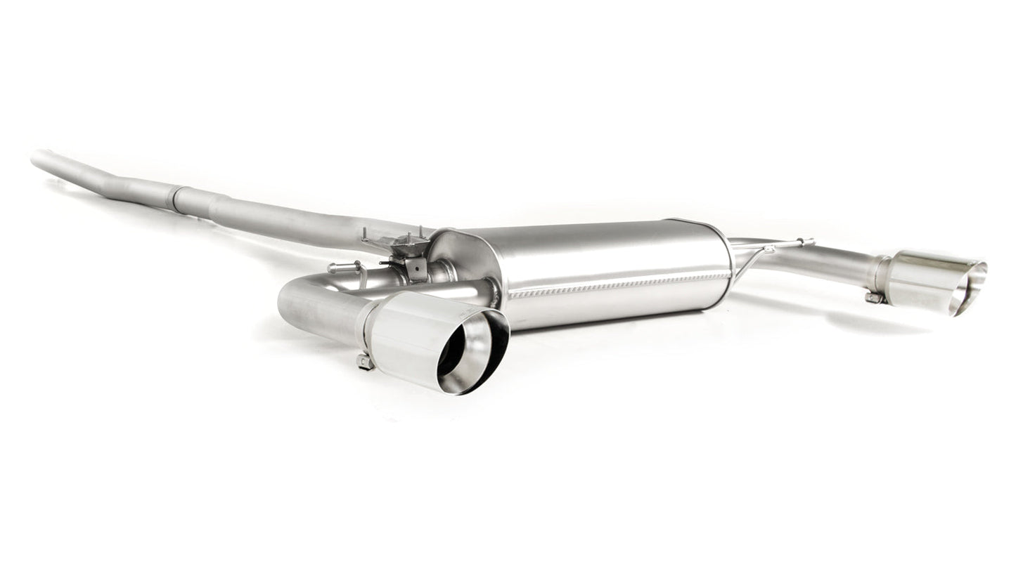Remus Valved Performance Rear Sport Exhaust Silencer - BMW F40 M135i xDrive, F44 M235i xDrive Gran Coupe & MINI F54 JCW Clubman ALL4 - Stainless Steel Axle-Back/GPF-Back | EC Approved or Racing Non-EC