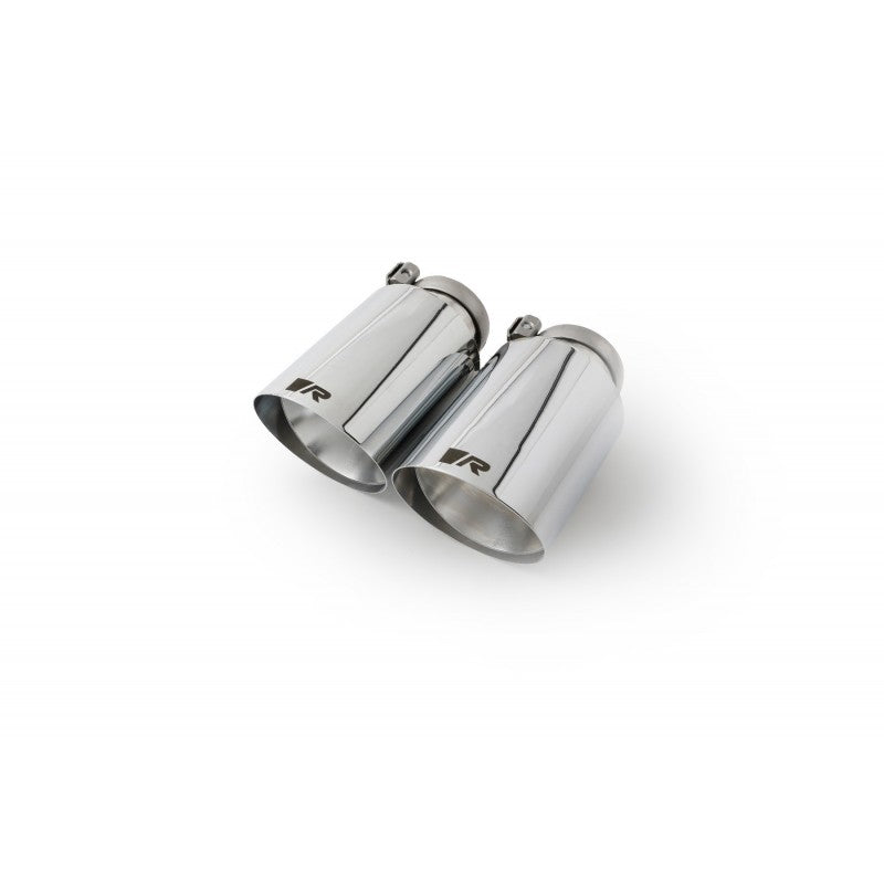 Remus 102mm Chrome Straight Cut Tailpipe Tips â€“ Pair | BMW M240i F22 F23 B58, 6 Series E63 E64 645Ci 650Ci | MINI F54 Cooper S Clubman, JCW ALL4 F54/F60 | 0026 70SG