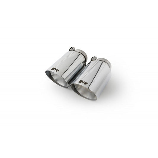 Remus 102mm Chrome Straight Cut Tailpipe Tips â€“ Pair | BMW M240i F22 F23 B58, 6 Series E63 E64 645Ci 650Ci | MINI F54 Cooper S Clubman, JCW ALL4 F54/F60 | 0026 70SG