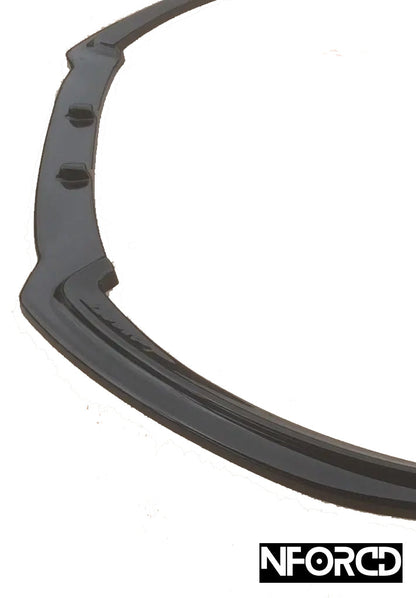 Gloss Black Front Splitter & Lip for Audi S3 8P and A3 8P S-Line - ABS Front Bumper Lip/Chin Spoiler/Valance Extension - OEM+ Aero Splitter, UK Made with Fitting Kit
