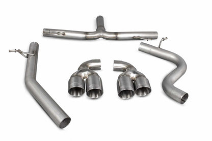 Scorpion Audi TT MK2 Quattro 2.0 TDI (09-14) Cat-Back System
