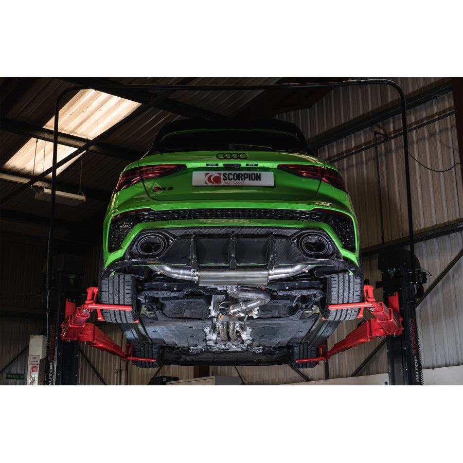 Scorpion Exhausts - Audi RS3 8Y SPORTBACK (GPF models) GPF back Exhaust system  (Multiple Options)