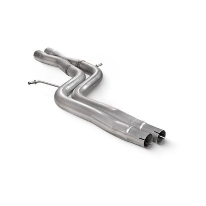 Scorpion Exhausts - Original centre silencer delete with x-pipe - Audi S4 B8/8.5 & Audi S5 B8 (8T) Sportback