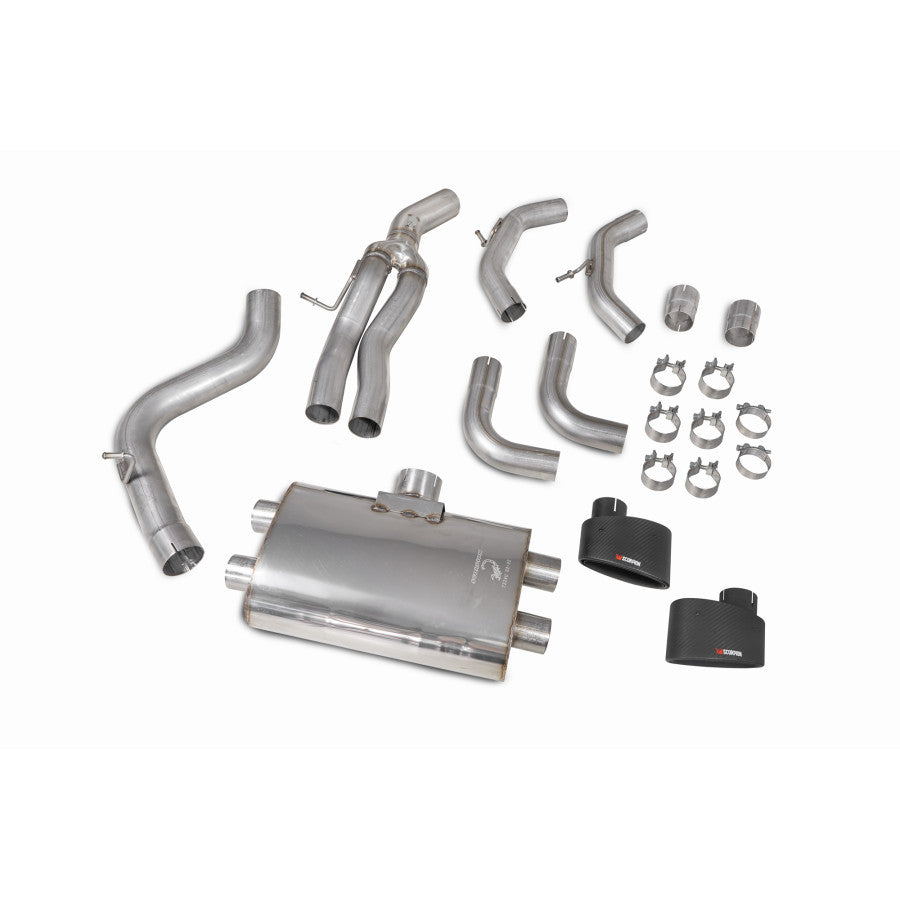 SCORPION EXHAUSTS - GPF BACK / CAT BACK EXHAUST - AUDI RS3 8V SEDAN / SALOON 2017-2020