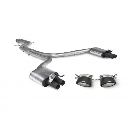 Scorpion Exhausts - Audi RS6 Avant C7 Cat Back Exhaust (with or without carbon tailpipe)