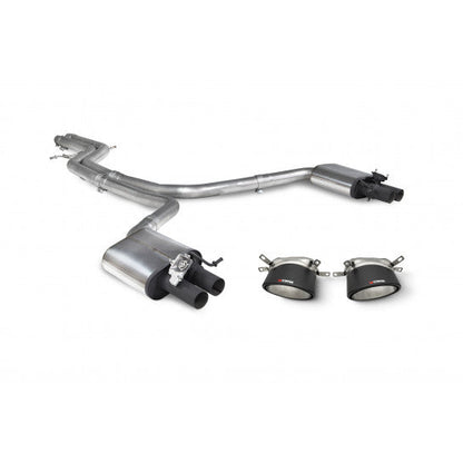 Scorpion Exhausts - Audi RS6 Avant C7 Cat Back Exhaust (with or without carbon tailpipe)