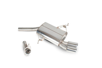 Scorpion Exhausts Axle-Back Rear Silencer/Back Box/Rear Muffler for BMW 3 Series E90 E91 E92 325i 328i 330i (2007-2013) – Performance Tail Silencer Bolt-On Exhaust Upgrade 63.5mm – Fits Saloon Touring Coupe