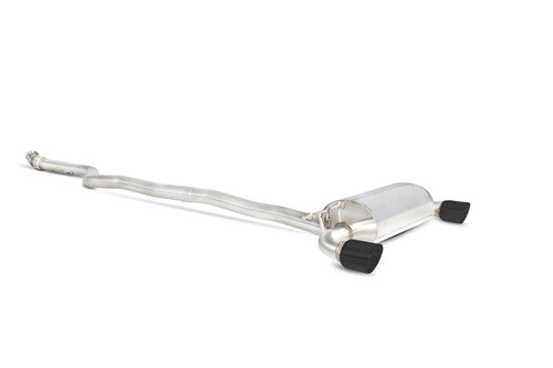 Scorpion Non-Res/Non Resonated Cat-Back Exhaust (Catback) for BMW 1 Series M135i F20 F21 Hatchback 2012-2015 - 3in/76mm Performance Sports Exhaust, Black Ceramic Tips, UK Made, Direct Bolt-On Upgrade