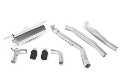 Scorpion Exhausts Cat-back system with electronic valves Valved Black Ceramic Tailipes - M235i 2014 - 2016