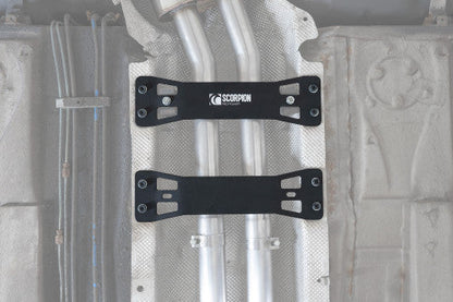 Scorpion Tunnel Brace / Exhaust Mount (Pair) E46 320/325/330 2000 - SBM093B2
