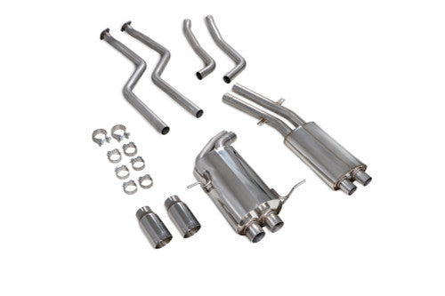 Scorpion BMW E46 3 Series Cat-Back/Catback Exhaust 320i 325i 330i (2000-on) Performance Stainless Rear Silencer/Backbox/Muffler | Daytona 83mm Tip | 2" 50.8mm | Direct Fit | SBM093D