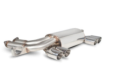 Scorpion Rear Silencer Back Box (Axle-Back) Exhaust for BMW M3 E46 3.2 S54 2001–2006 | Direct Fit Rear Muffler / Rear Section | 63.5mm (2.5") | Fits OEM or Scorpion Centre Section | UK Made Performance Tail Section