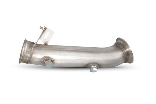 Scorpion Decat Downpipe (Cat Delete) for BMW M135i 2012-2013 F20/F21 - 3in 76mm Turbo Front Pipe | Catless/De-Cat Straight/Race Pipe | Fits OE or Scorpion Cat-Back | N55 1 Series Performance Exhaust | Catalyst Replacement