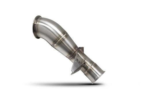 Scorpion Exhausts Catless Turbo Downpipe (De-Cat) for BMW M2 F87 N55 2016-2019 – 4 inch (100mm) Front Pipe | Race/Track Decat DP | Fits OEM & Scorpion Cat Back | UK Hand Built Straight Pipe