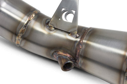 Scorpion Exhausts Catless Turbo Downpipe (De-Cat) for BMW M2 F87 N55 2016-2019 – 4 inch (100mm) Front Pipe | Race/Track Decat DP | Fits OEM & Scorpion Cat Back | UK Hand Built Straight Pipe